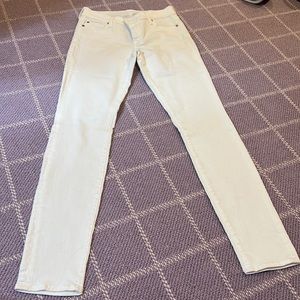 White jeans 7 for all mankind size 27